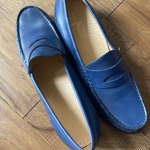 Blue Leather Cole Haan Loafer Sz 9.5